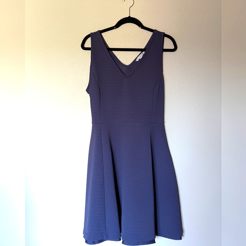 Lauren Conrad Sleeveless Blue Shift Dress Size XXL